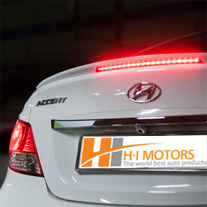 [ hYUNDAI ACCENT 2011~ auto parts ] Accent Rear LED spoiler with painting Made in Korea
